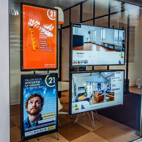 Light and Play installation - Century 21 window display